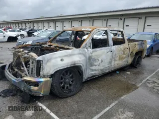 2017 GMC Sierra 1500 SLE z VIN 3GTU2MEC8HG293384, wystawiony jako Copart lot #54518055 z przebiegiem Nie podano mil oraz Szkoda całkowita • Salvage title. Historia ofert i sprzedaży dostępna na DreamBid. Obrazek 1.