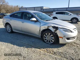 2012 Mazda 6 i Touring with VIN 1YVHZ8DH8C5M22199, listed as a Copart auction lot 41586015 with 141,535 mi miles and Salvage Title. Bid and sale history available at DreamBid. Image 4.