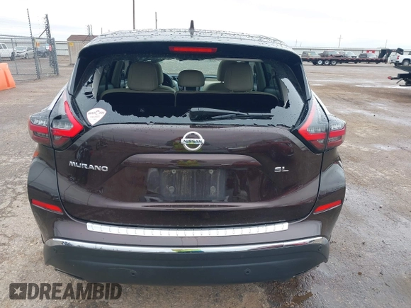 2021 Nissan Murano SL with VIN 5N1AZ2CJ9MC115755, listed as a IAAI auction lot 42140963 with 89,692 mi miles and . Bid and sale history available at DreamBid. Image 16.