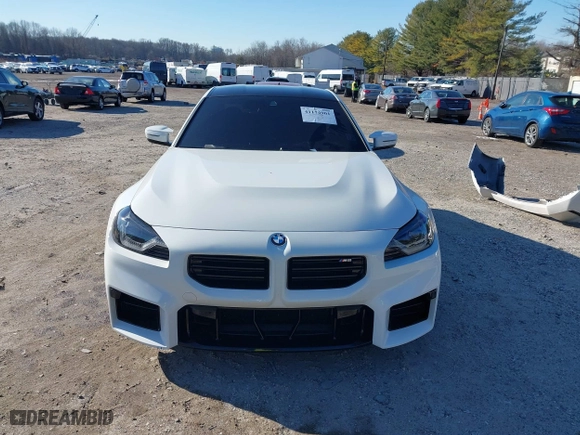 2023 BMW M2 with VIN 3MF13DM04P8D56879, listed as a IAAI auction lot 41174901 with 11,459 mi miles. Bid and sale history available at carsss.com. Image 12.