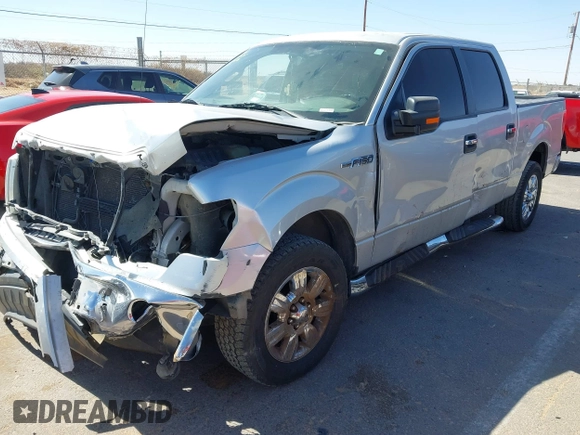 2011 Ford F-150 XL with VIN 1FTFW1CFXBFD09764, listed as a IAAI auction lot 41686653 with 143,009 mi miles. Bid and sale history available at carsss.com. Image 2.