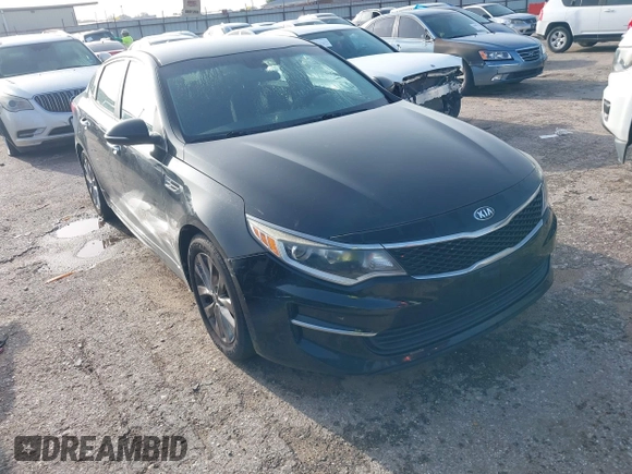 2016 Kia Optima LX with VIN 5XXGT4L36GG018482, listed as a IAAI auction lot 42618862 with 172,001 mi miles and . Bid and sale history available at DreamBid. Image 1.