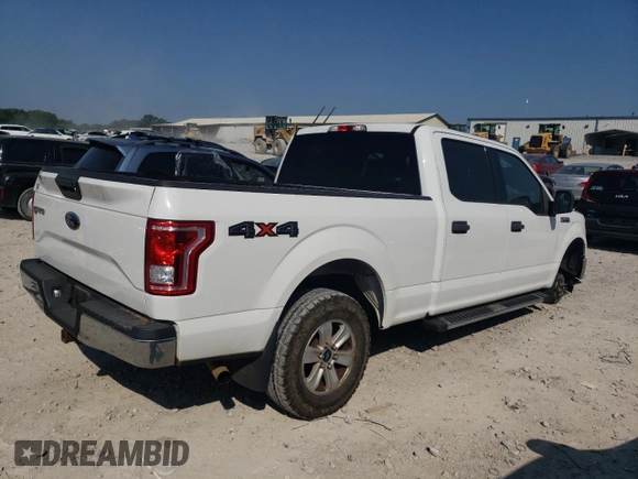 2017 Ford F-150 XL with VIN 1FTFW1EF7HFA90798, listed as a Copart auction lot 61492225 with 71,125 mi miles and Salvage title. Bid and sale history available at DreamBid. Image 3.