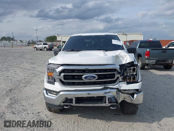 2021 Ford F-150 XL with VIN 1FTEW1EP8MKE37660, listed as a IAAI auction lot 41724059 with 45,596 mi miles. Bid and sale history available at carsss.com. Image 12.