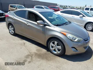 2013 Hyundai Elantra GLS with VIN 5NPDH4AE4DH445880, listed as a IAAI auction lot 42565497 with 90,712 mi miles and . Bid and sale history available at DreamBid. Image 1.