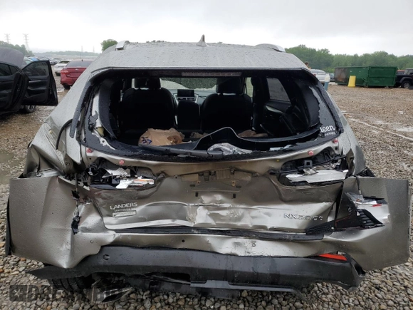 2016 Lexus NX 200t with VIN JTJYARBZXG2026374, listed as a Copart auction lot 56768335 with 122,379 mi miles and Salvage title. Bid and sale history available at DreamBid. Image 6.