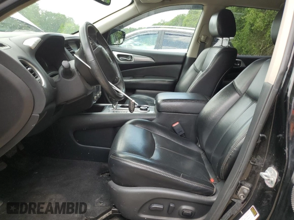 2017 Nissan Pathfinder SV with VIN 5N1DR2MM4HC630741, listed as a Copart auction lot 60698795 with 134,302 mi miles and Clean title. Bid and sale history available at DreamBid. Image 7.