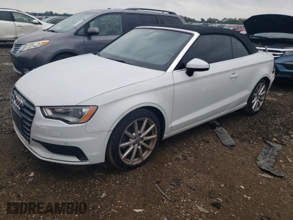 2016 Audi A3 2.0T Premium Plus with VIN WAU38LFF2G1067431, listed as a Copart auction lot 67606644 with 58,911 mi miles and Salvage Title. Bid and sale history available at carsss.com. Image 1.