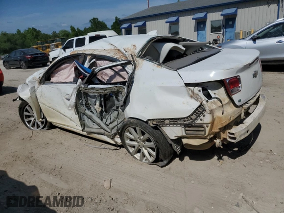 2015 Chevrolet Malibu LT with VIN 1G11D5SL7FF177981, listed as a Copart auction lot 54140905 with Not Provided miles and Salvage Title. Bid and sale history available at DreamBid. Image 2.