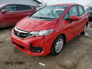 2019 Honda Fit LX with VIN 3HGGK5H41KM722561, listed as a Copart auction lot 43783575 with 87,946 mi miles and Salvage Title. Bid and sale history available at carsss.com. Image 1.
