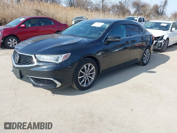 2020 Acura TLX w/Technology Pkg with VIN 19UUB1F50LA011455, listed as a IAAI auction lot 41708297 with 108,363 mi miles. Bid and sale history available at carsss.com. Image 17.