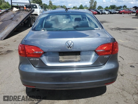 2013 Volkswagen Jetta TDI w/Premium with VIN 3VWLL7AJ3DM205297, listed as a Copart auction lot 56916045 with 157,049 mi miles and Salvage title. Bid and sale history available at DreamBid. Image 6.
