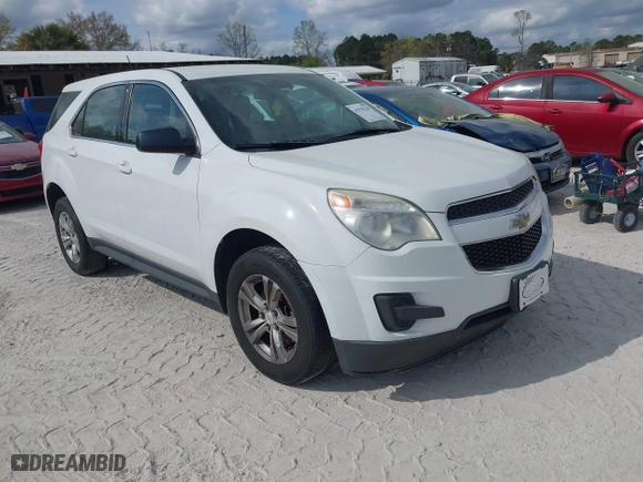 2014 Chevrolet Equinox LS with VIN 2GNALAEK5E1182017, listed as a IAAI auction lot 41918220 with 130,327 mi miles. Bid and sale history available at carsss.com. Image 1.