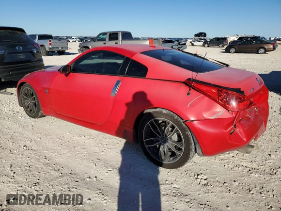 2008 Nissan 350Z Touring z VIN JN1BZ34D18M700839, wystawiony jako Copart lot #80797034 z przebiegiem 145 093 mil mil oraz Szkoda całkowita • Salvage title. Historia ofert i sprzedaży dostępna na DreamBid. Obrazek 2.