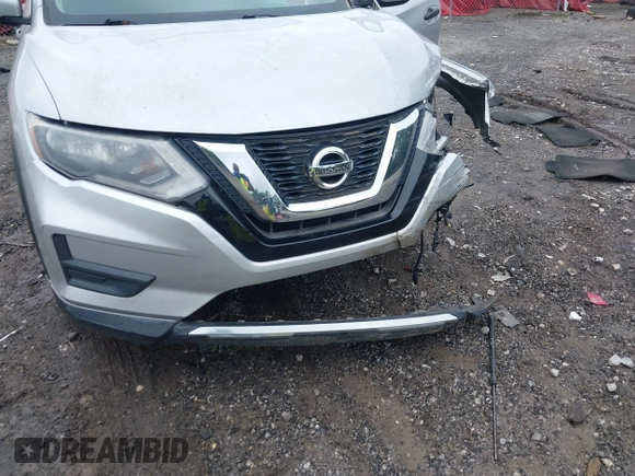 2017 Nissan Rogue SV with VIN KNMAT2MT7HP566140, listed as a IAAI auction lot 42507432 with 166,534 mi miles and . Bid and sale history available at DreamBid. Image 6.