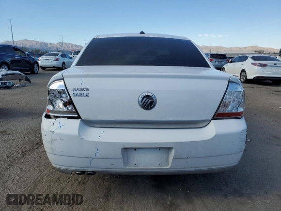 2008 Mercury Sable with VIN 1MEHM40W48G619494, listed as a Copart auction lot 51017415 with 149,163 mi miles and Salvage title. Bid and sale history available at DreamBid. Image 6.