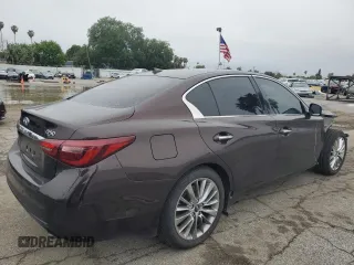 2019 Infiniti Q50 Luxe с VIN JN1EV7AP7KM511845, выставлен на аукционе Copart как лот 48928515 с пробегом 59 022 миль миль и Списание • Salvage title. История ставок и продаж доступна на DreamBid. Изображение 3.