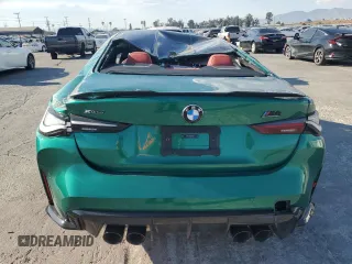 2024 BMW M4 Competition xDrive with VIN WBS43AZ06RCR13058, listed as a Copart auction lot 74552284 with 156 mi miles and Non Repairable. Bid and sale history available at carsss.com. Image 6.