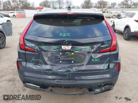 2025 Cadillac XT4 FWD Premium Luxury with VIN 1GYFZCR43SF151884, listed as a IAAI auction lot 41521510 with 2,339 mi miles and . Bid and sale history available at DreamBid. Image 17.
