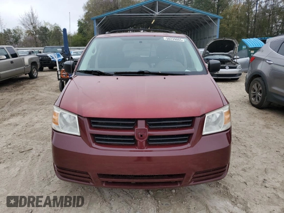 2010 Dodge Grand Caravan Hero with VIN 2D4RN3D16AR489172, listed as a Copart auction lot 50239065 with 260,251 mi miles and Salvage Title. Bid and sale history available at DreamBid. Image 5.