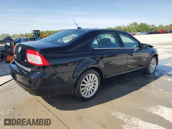 2008 Mercury Milan Premier with VIN 3MEHM081X8R619185, listed as a Copart auction lot 53392205 with 202,213 mi miles and Salvage title. Bid and sale history available at DreamBid. Image 3.