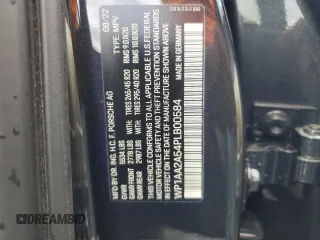 2023 Porsche Macan with VIN WP1AA2A54PLB00584, listed as a Copart auction lot 44817765 with 18,764 mi miles and Salvage Title. Bid and sale history available at carsss.com. Image 13.