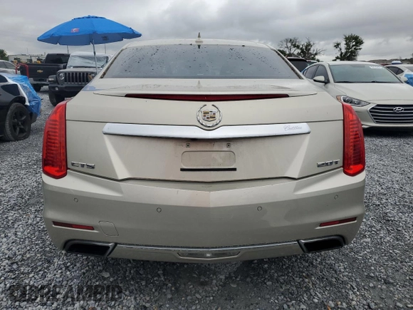 2014 Cadillac CTS Luxury RWD with VIN 1G6AR5SX8E0197348, listed as a Copart auction lot 51999785 with 71,340 mi miles and Salvage Title. Bid and sale history available at carsss.com. Image 6.