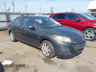 2010 Mazda 3 i Sport with VIN JM1BL1SF9A1251621, listed as a IAAI auction lot 41593733 with 217,759 mi miles. Bid and sale history available at carsss.com. Image 1.