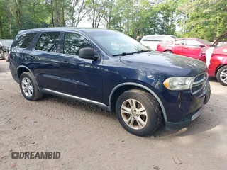 2012 Dodge Durango SXT with VIN 1C4RDHAG1CC169789, listed as a IAAI auction lot 42577097 with 175,159 mi miles and . Bid and sale history available at DreamBid. Image 1.