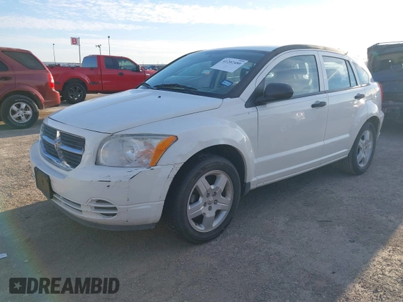 2008 Dodge Caliber SXT with VIN 1B3HB48B38D668777, listed as a IAAI auction lot 41202480 with 156,790 mi miles and . Bid and sale history available at DreamBid. Image 2.