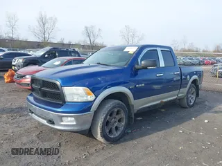 2010 Dodge 1500 Laramie with VIN 1D7RV1GTXAS150532, listed as a IAAI auction lot 42010395 with 142,776 mi miles and . Bid and sale history available at carsss.com. Image 2.