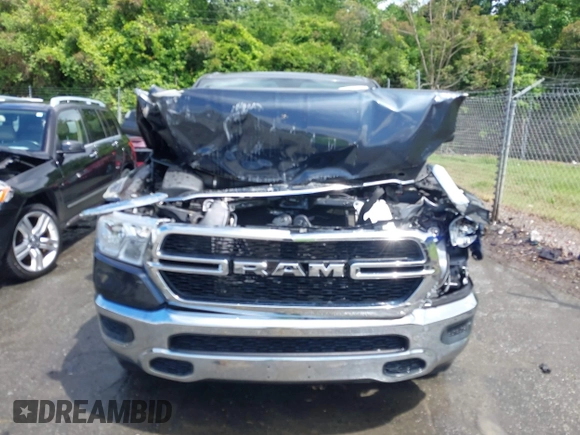 2019 Ram 1500 Tradesman z VIN 1C6SRFCT5KN597618, wystawiony jako IAAI lot #42243878 z przebiegiem 69 131 mil mil oraz . Historia ofert i sprzedaży dostępna na DreamBid. Obrazek 12.