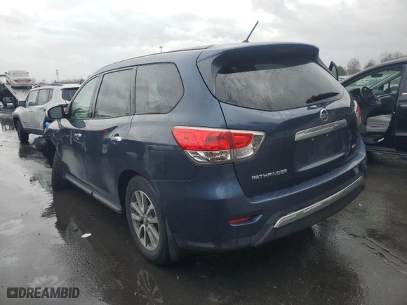2014 Nissan Pathfinder S with VIN 5N1AR2MM2EC717083, listed as a Copart auction lot 51708335 with 125,195 mi miles and Salvage Title. Bid and sale history available at carsss.com. Image 2.