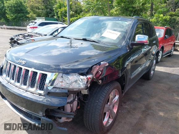 2013 Jeep Grand Cherokee Overland with VIN 1C4RJECT3DC526005, listed as a IAAI auction lot 42064151 with 112,777 mi miles and . Bid and sale history available at DreamBid. Image 17.