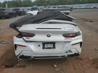 2021 BMW 8 Series with VIN WBAFY4C05MCG12088, listed as a Copart auction lot 61448624 with Not provided miles and Salvage title. Bid and sale history available at DreamBid. Image 6.