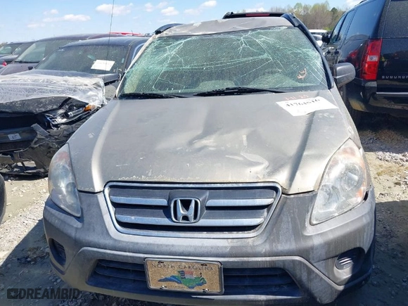 2005 Honda CR-V LX with VIN SHSRD68575U304619, listed as a IAAI auction lot 41764516 with 96,830 mi miles. Bid and sale history available at carsss.com. Image 15.