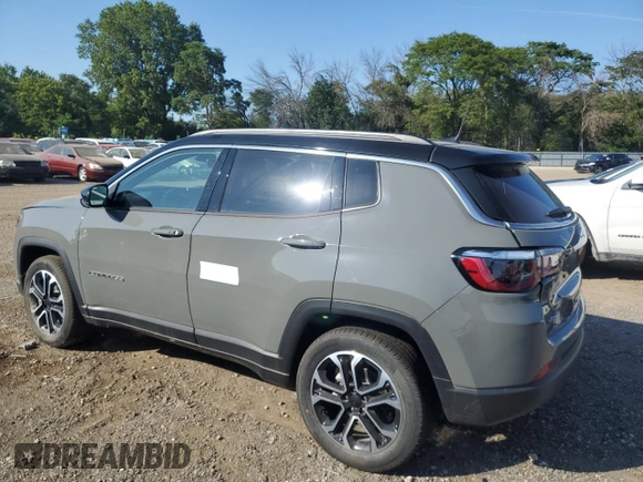 2024 Jeep Compass Limited with VIN 3C4NJDCN8RT576260, listed as a Copart auction lot 68357734 with 49 mi miles and Salvage Title. Bid and sale history available at carsss.com. Image 2.