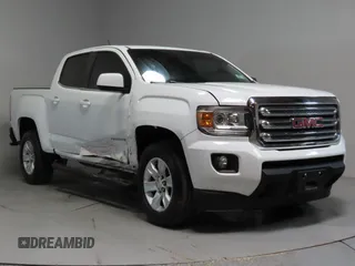 2017 GMC Canyon 2WD SLE with VIN 1GTG5CEN2H1142314, listed as a Copart auction lot 49845985 with 74,584 mi miles and Salvage Title. Bid and sale history available at carsss.com. Image 1.