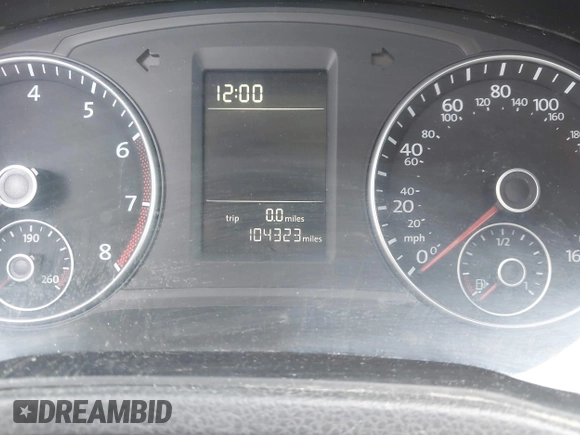 2015 Volkswagen Passat 1.8T Limited Edition with VIN 1VWAT7A3XFC061034, listed as a IAAI auction lot 41730463 with 104,323 mi miles. Bid and sale history available at carsss.com. Image 7.
