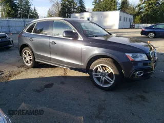 2014 Audi Q5 Prestige with VIN WA1WGAFP7EA009628, listed as a Copart auction lot 79746924 with 116,403 mi miles and Salvage title. Bid and sale history available at DreamBid. Image 4.