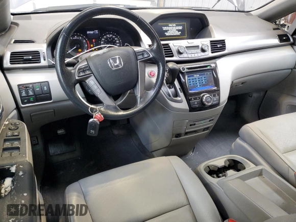 2017 Honda Odyssey EX-L with VIN 5FNRL5H60HB503125, listed as a Copart auction lot 45079335 with 204,560 mi miles and Clean Title. Bid and sale history available at DreamBid. Image 8.