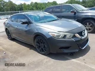 2017 Nissan Maxima SL with VIN 1N4AA6AP8HC438264, listed as a IAAI auction lot 42712699 with 90,528 mi miles and . Bid and sale history available at DreamBid. Image 1.