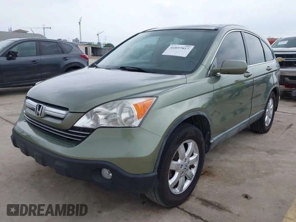 2007 Honda CR-V EX-L with VIN JHLRE38777C042141, listed as a IAAI auction lot 41897817 with 114,979 mi miles and . Bid and sale history available at carsss.com. Image 2.