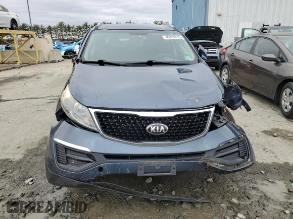 2016 Kia Sportage LX with VIN KNDPBCAC0G7826707, listed as a Copart auction lot 49314115 with Not Provided miles and Salvage Title. Bid and sale history available at carsss.com. Image 5.
