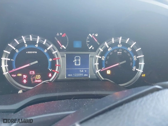 2018 Toyota 4Runner SR5 with VIN JTEBU5JR2J5544281, listed as a IAAI auction lot 41727318 with 122,091 mi miles. Bid and sale history available at carsss.com. Image 7.