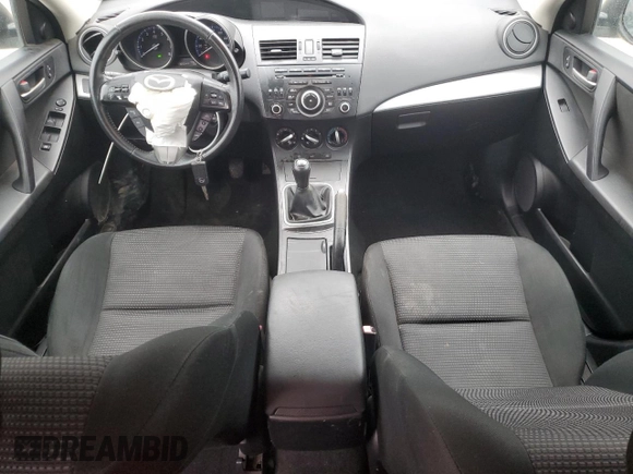 2012 Mazda 3 i Touring with VIN JM1BL1V78C1679820, listed as a Copart auction lot 44574495 with 138,724 mi miles and Salvage Title. Bid and sale history available at DreamBid. Image 8.