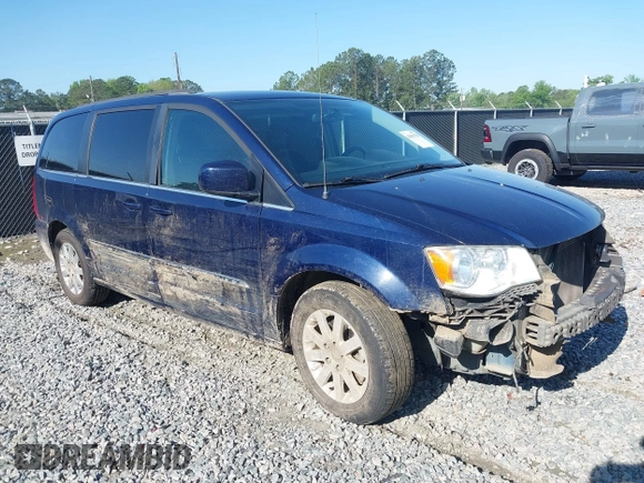 2015 Chrysler Town & Country Touring with VIN 2C4RC1BG0FR654588, listed as a IAAI auction lot 42001538 with 175,403 mi miles. Bid and sale history available at carsss.com. Image 1.