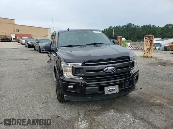 2019 Ford F-150 XL with VIN 1FTEW1E40KFC77222, listed as a Copart auction lot 57392505 with 87,430 mi miles and Salvage title. Bid and sale history available at DreamBid. Image 13.