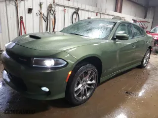 2022 Dodge Charger GT with VIN 2C3CDXMG8NH236386, listed as a Copart auction lot 44187105 with 63,423 mi miles and Salvage Title. Bid and sale history available at carsss.com. Image 1.