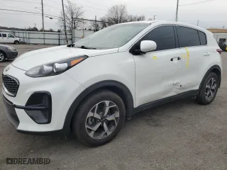 2020 Kia Sportage LX with VIN KNDPM3AC1L7815543, listed as a Copart auction lot 50355985 with 66,420 mi miles and Salvage Title. Bid and sale history available at carsss.com. Image 1.